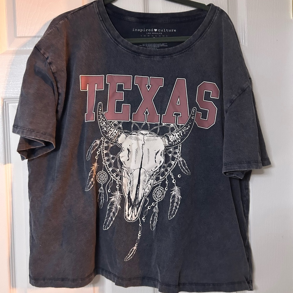 EUC 2X Inspired Culture Women’s T-shirt Texas Boho